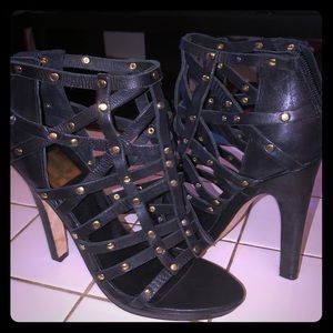 Dolce Vita Flat Studded Strappy Heels